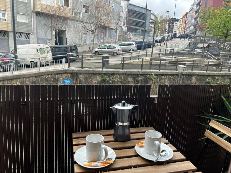 毕尔巴鄂Piso Deluxe Con Balcon Cerca Del Casco Viejo公寓 外观 照片